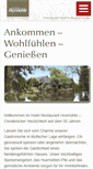 Mobile Screenshot of huxmuehle.de